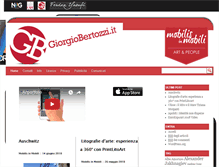 Tablet Screenshot of giorgiobertozzi.it